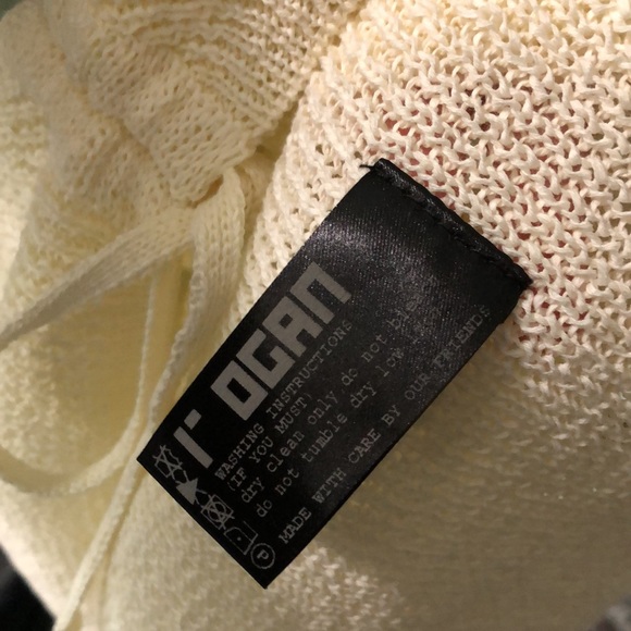 Rogan NYC Cream Knit NWT - Picture 9 of 11